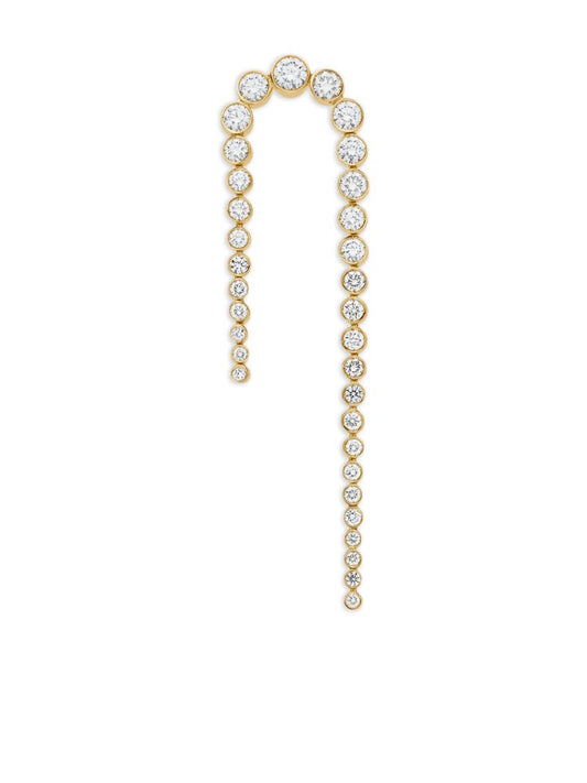 18kt Yellow Gold Ensemble De Coeur Earring