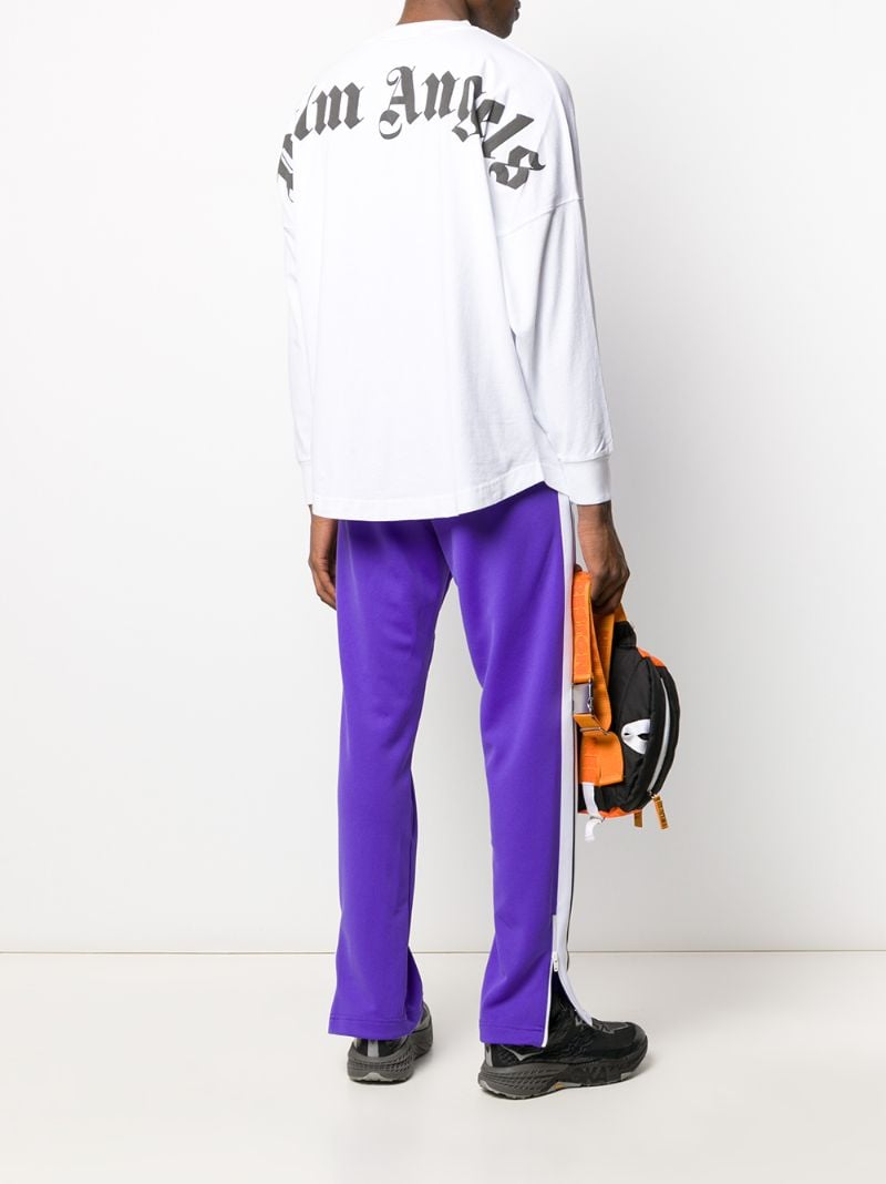 White Long-sleeve Cotton T-shirt