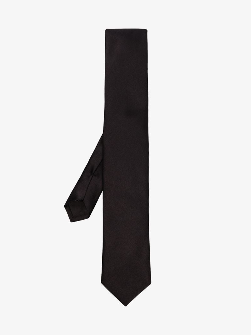 Black Silk Formal Tie