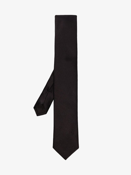 Black Silk Formal Tie