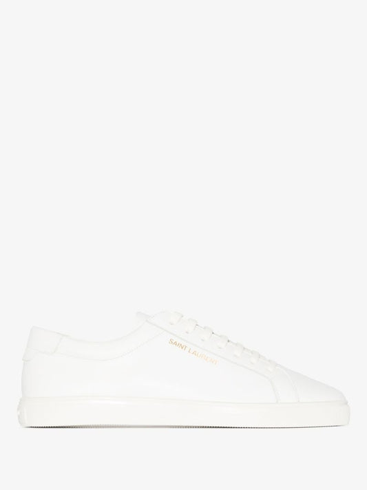 White Andy Leather Sneakers