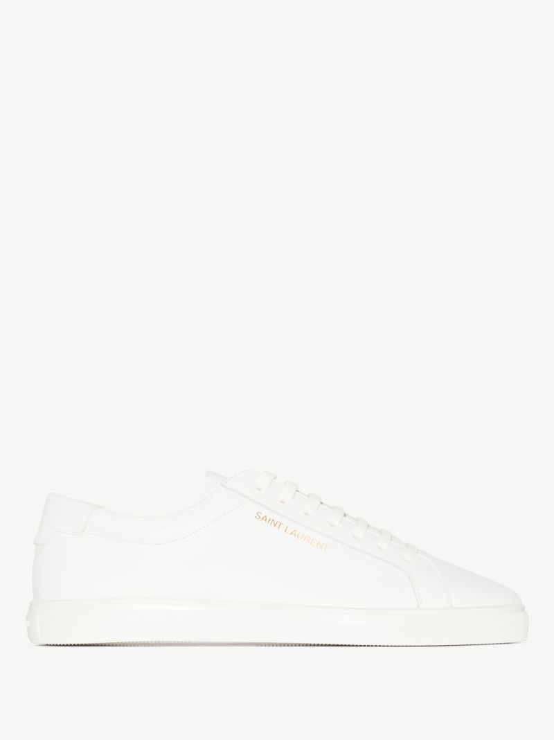 White Andy Leather Sneakers