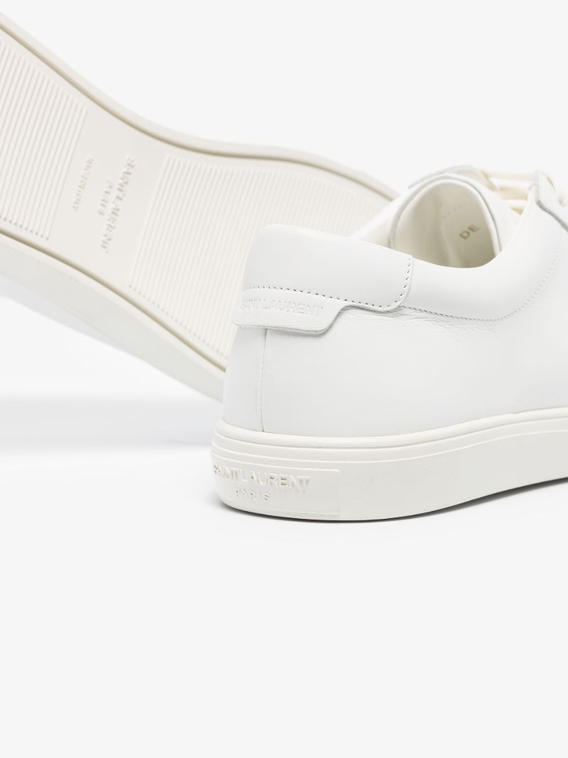 White Andy Leather Sneakers