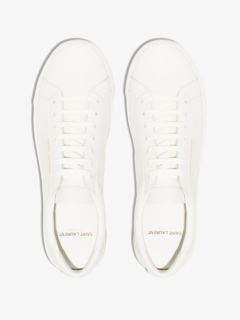 White Andy Leather Sneakers