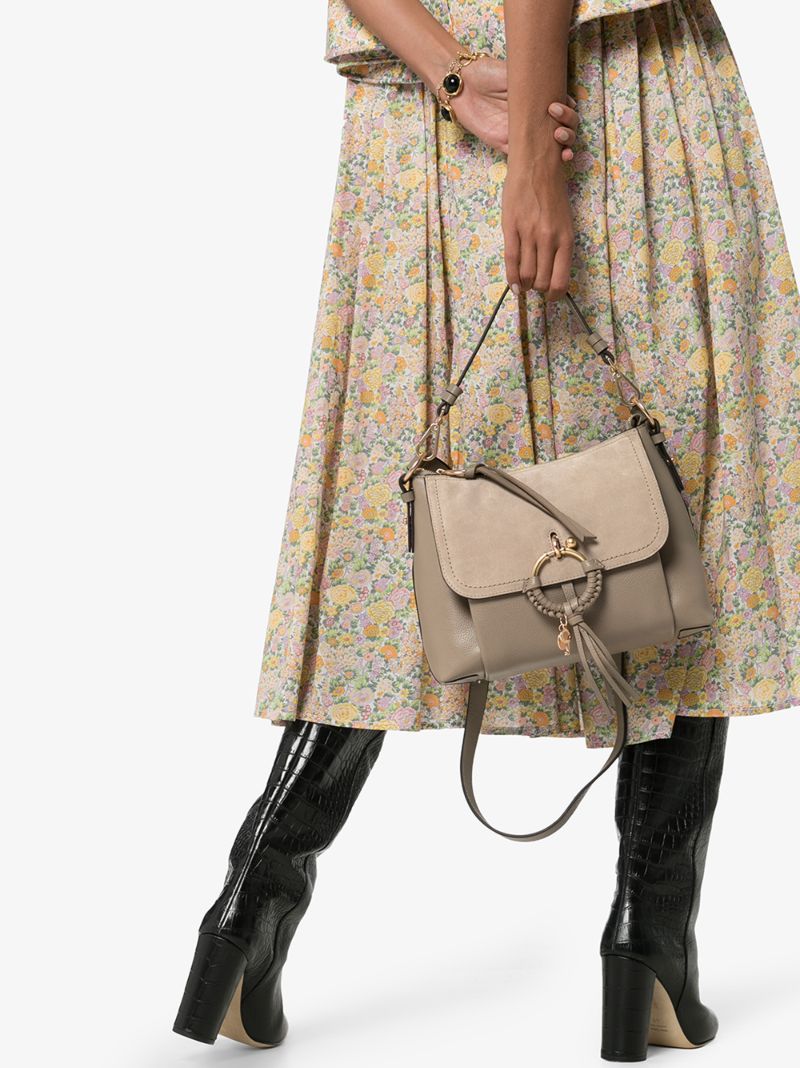 Brown Joan Cross Body Leather Bag