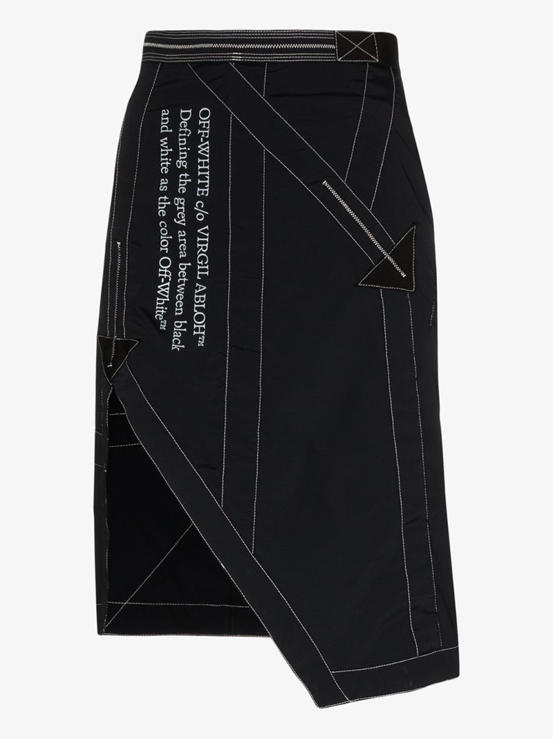 Side-vent Asymmetric Skirt