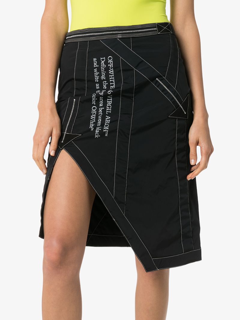 Side-vent Asymmetric Skirt