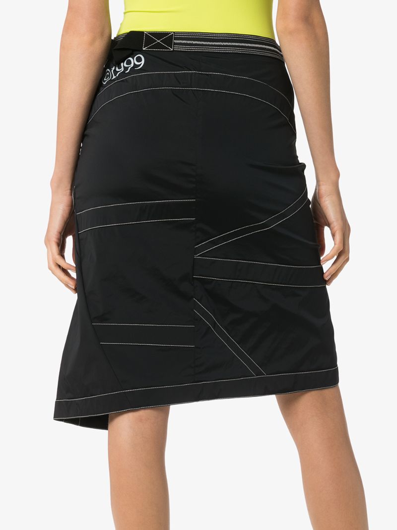Side-vent Asymmetric Skirt