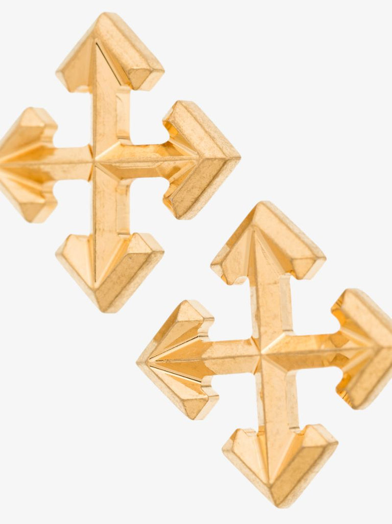 Gold Tone Mini Arrow Earrings