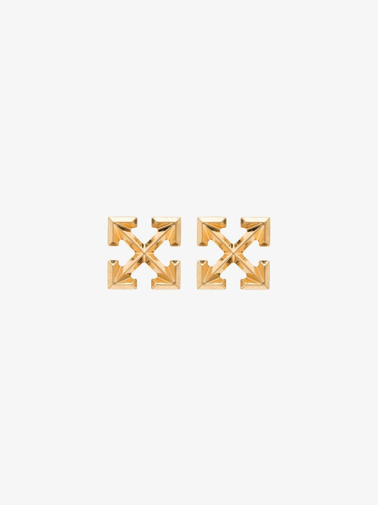 Gold Tone Mini Arrow Earrings