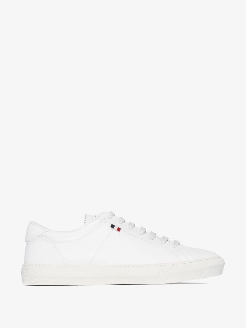 White New Monaco Leather Sneakers