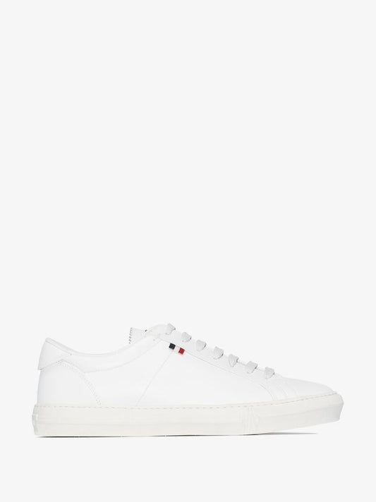 White New Monaco Leather Sneakers