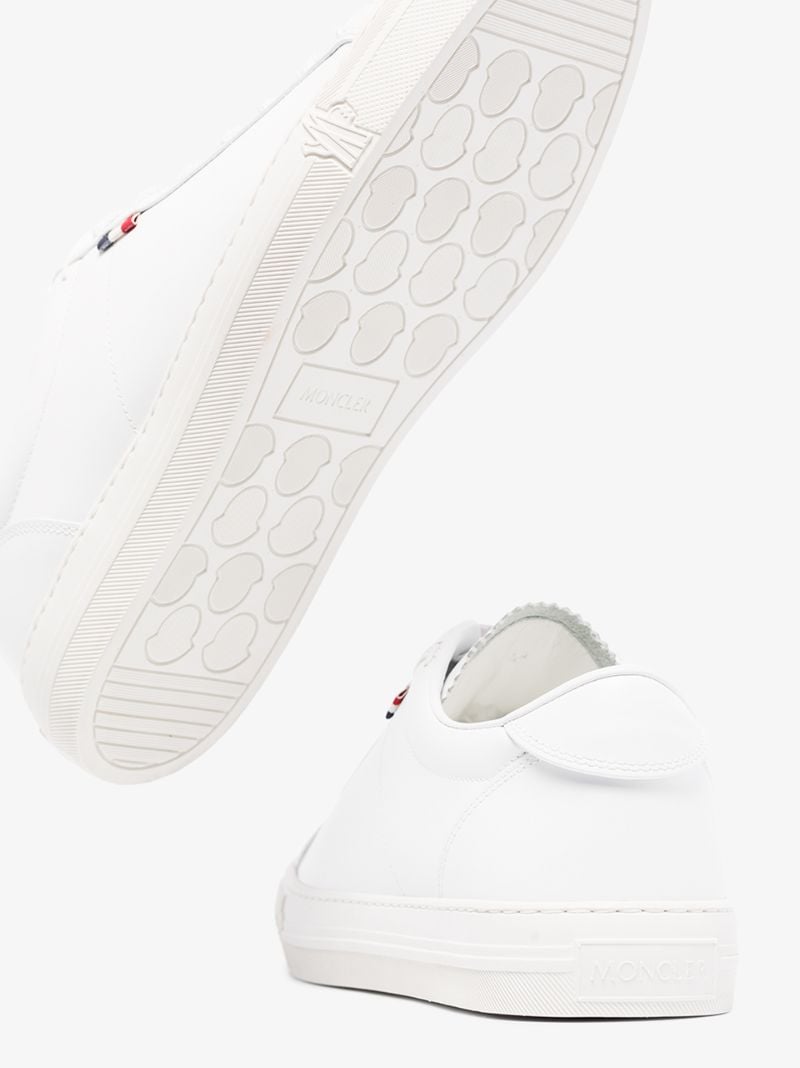 White New Monaco Leather Sneakers