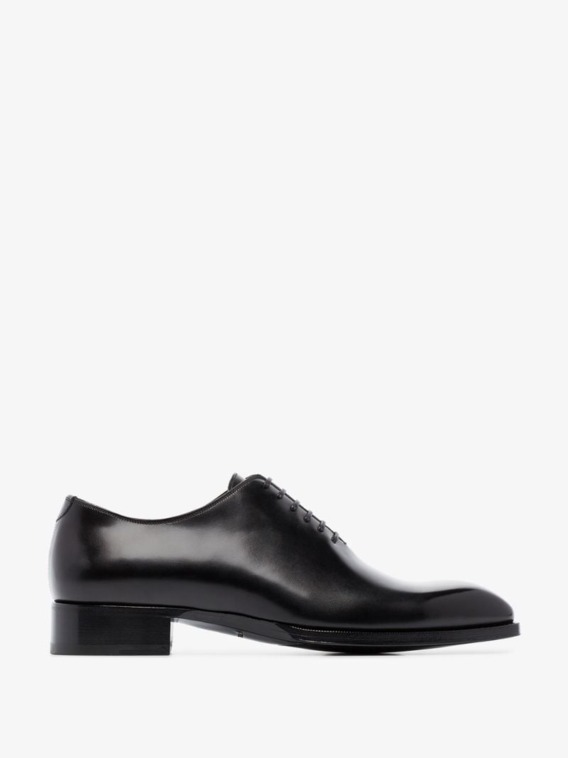 Black Elkan Oxford Shoes