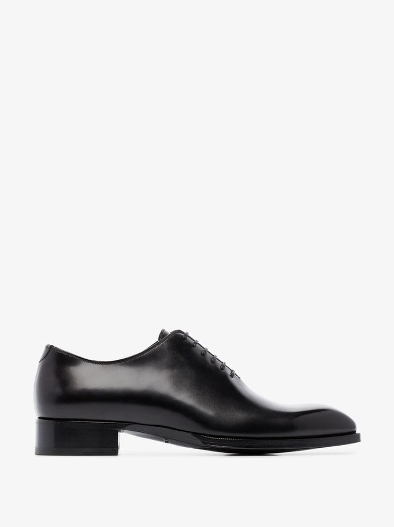 Black Elkan Oxford Shoes