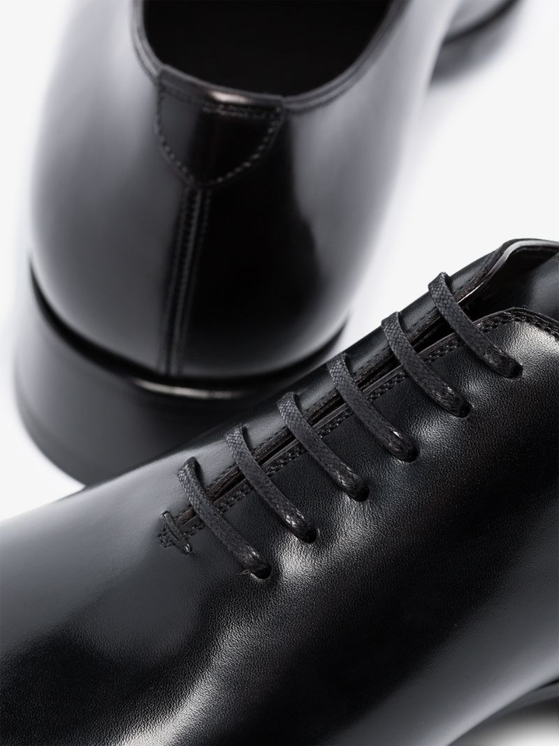 Black Elkan Oxford Shoes
