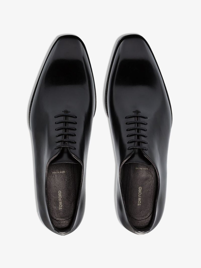 Black Elkan Oxford Shoes