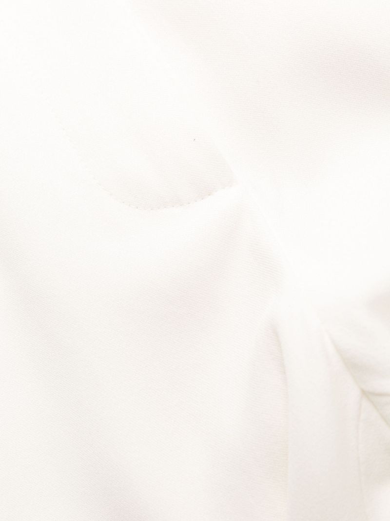 White High-waist Tailored Trousers