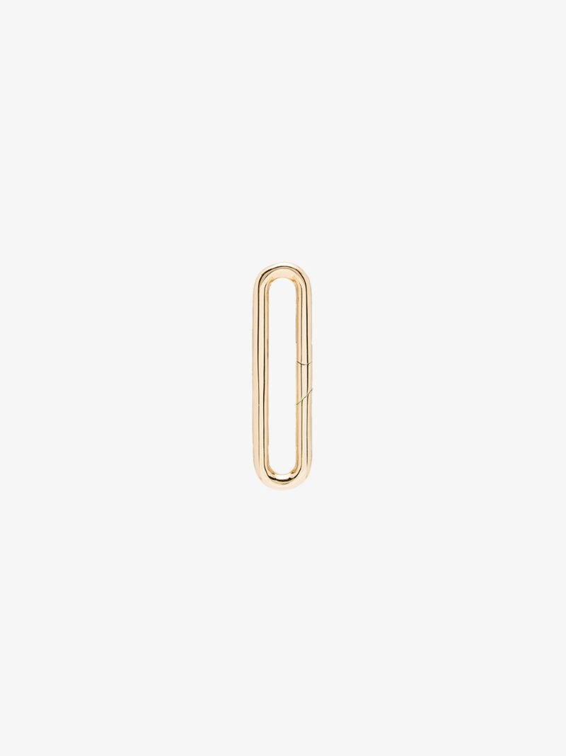18k Yellow Gold Oversized Clip Annex Link