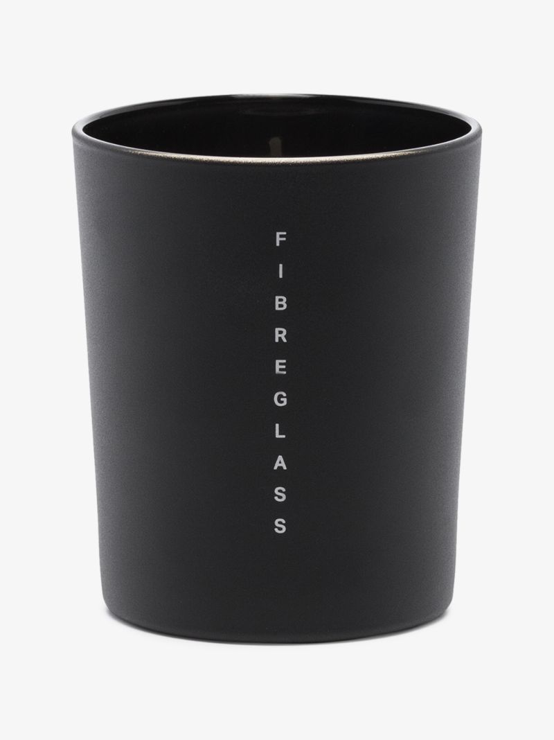 Black and White Scentless Candle