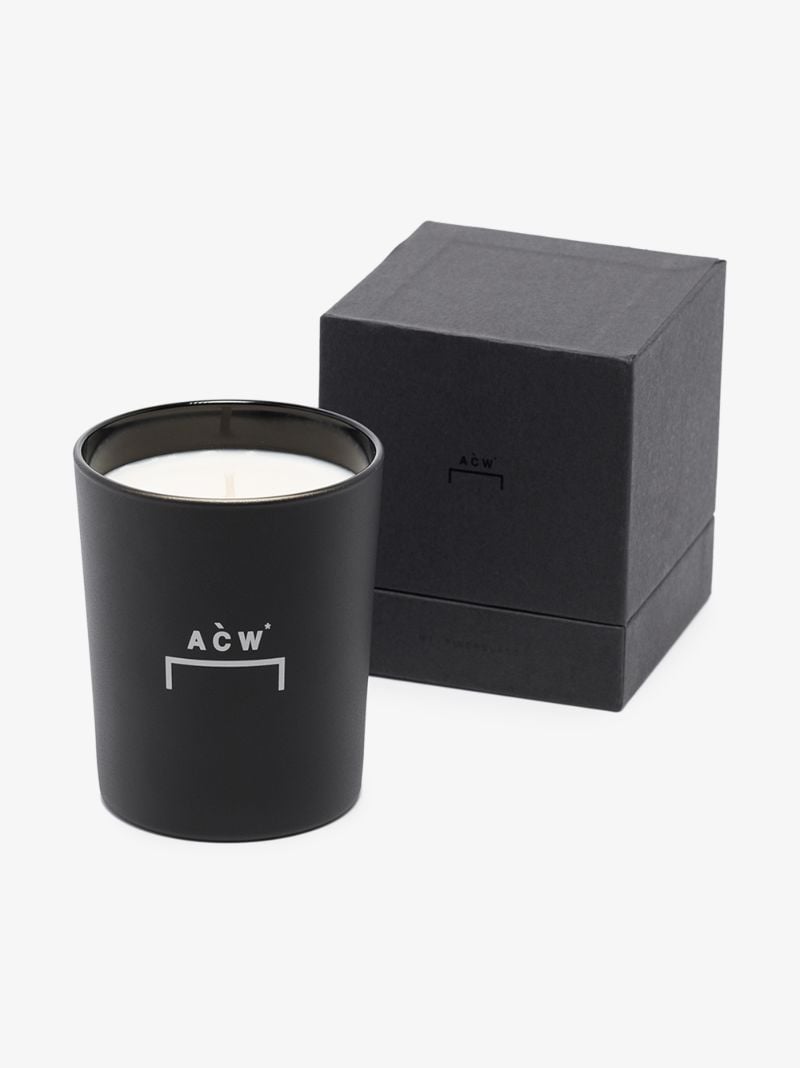 Black and White Scentless Candle