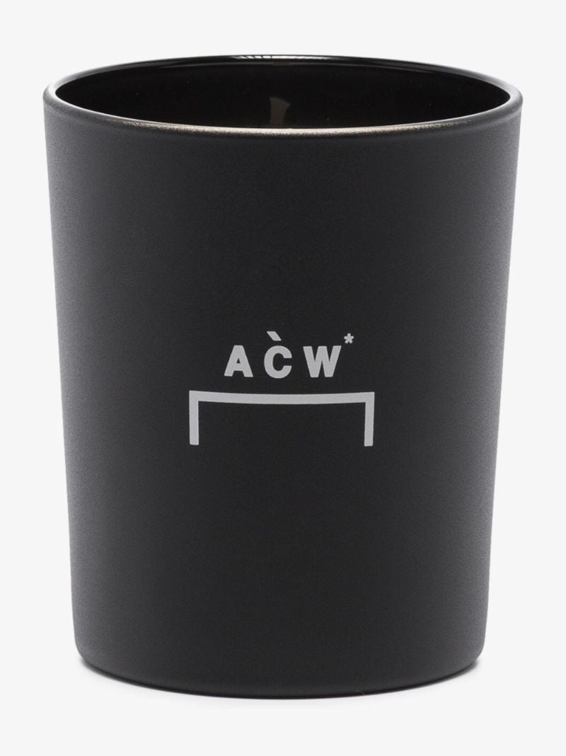 Black and White Scentless Candle