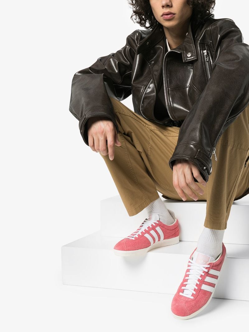 Pink Gazelle Vintage Suede Sneakers