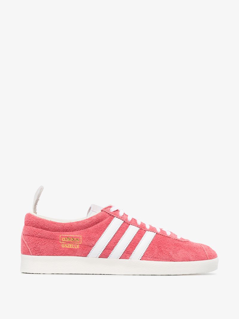 Pink Gazelle Vintage Suede Sneakers
