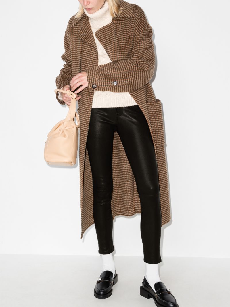 Le High Skinny Leather Trousers