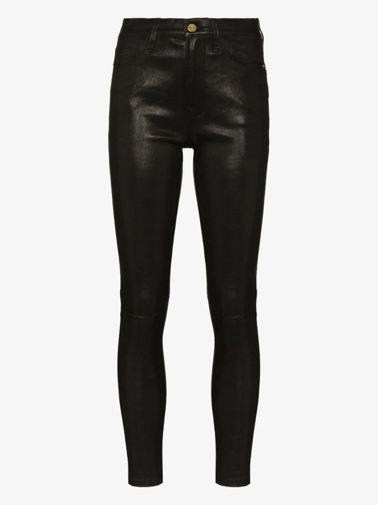 Le High Skinny Leather Trousers