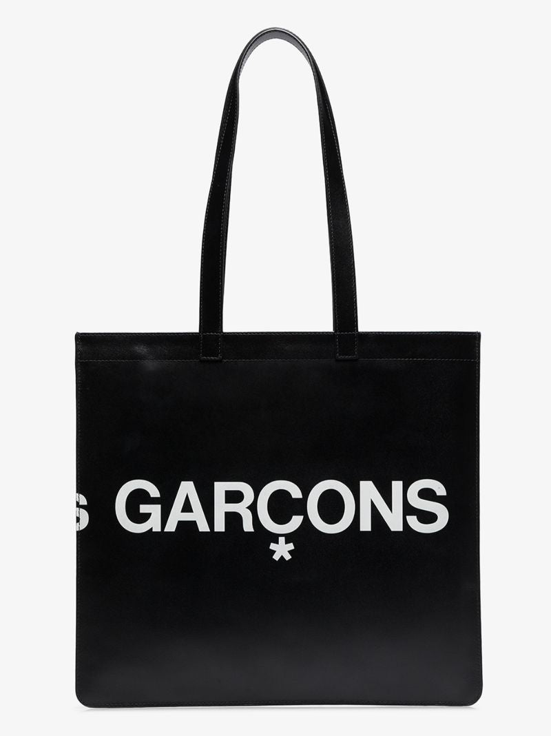Black Logo Tote Bag