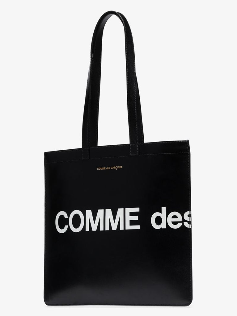 Black Logo Tote Bag