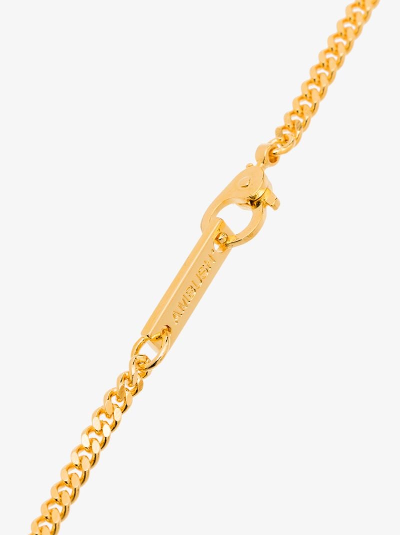 Gold Tone Lighter Case Necklace