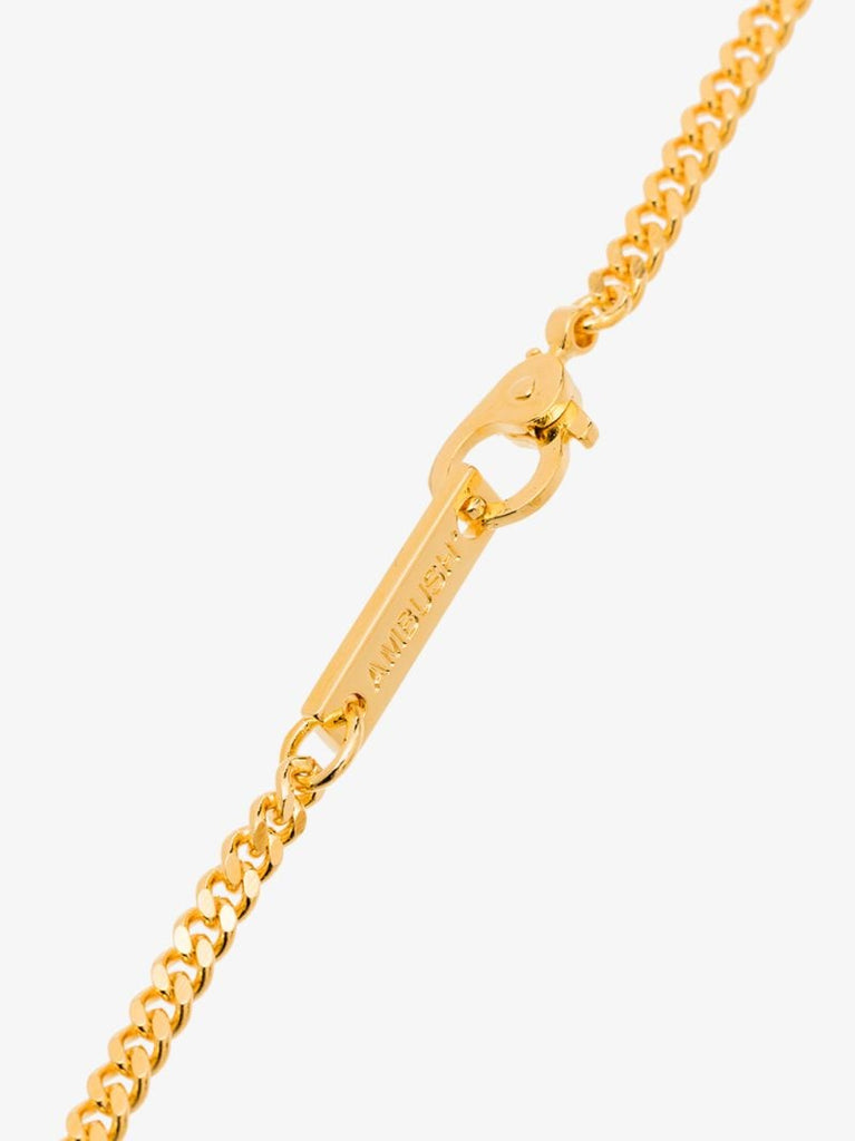Gold Tone Lighter Case Necklace