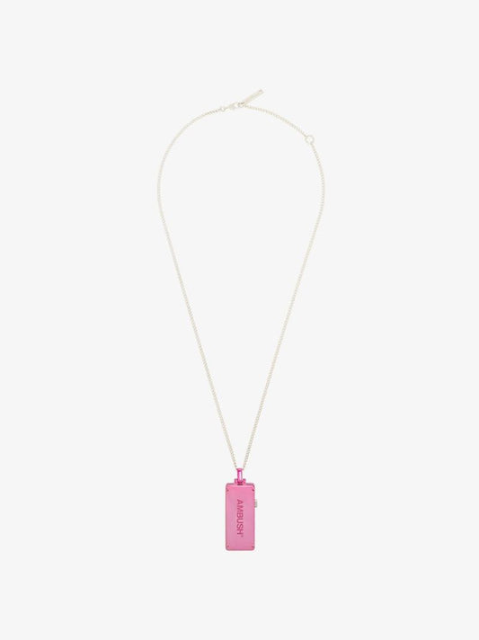 Sterling Silver Usb Pendant Necklace