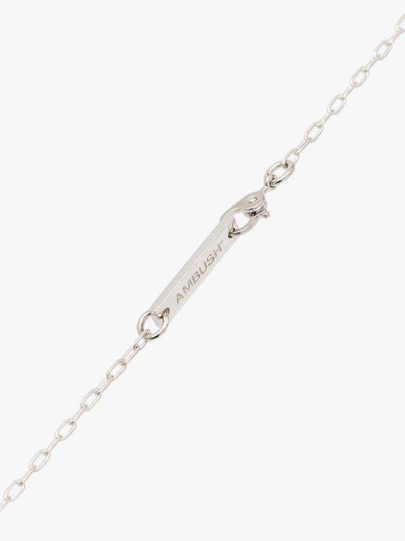 Sterling Silver Flames Necklace