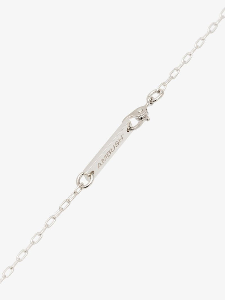 Sterling Silver Flames Necklace