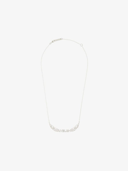 Sterling Silver Flames Necklace