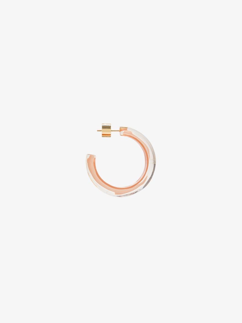 Gold-plated Jelly Small Hoop Earrings