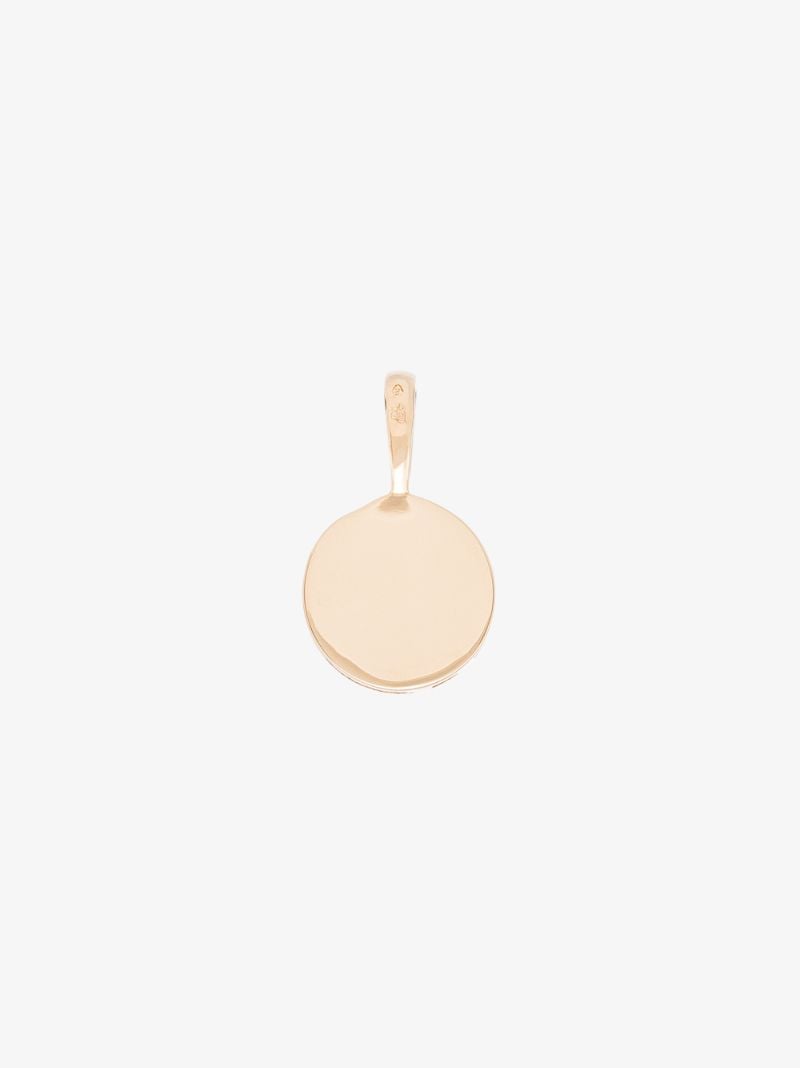 18k Yellow Gold Earring Charm