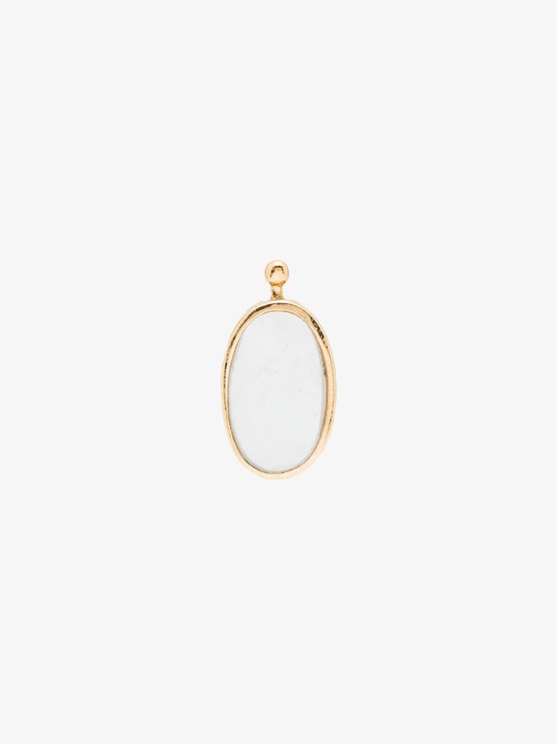 18k Yellow Gold Lapis Lazuli Earring Charm