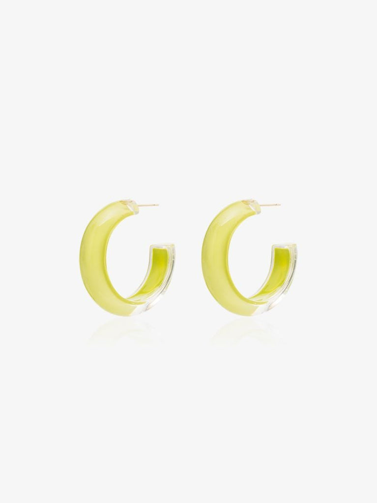 Gold-plated Jelly Small Hoop Earrings