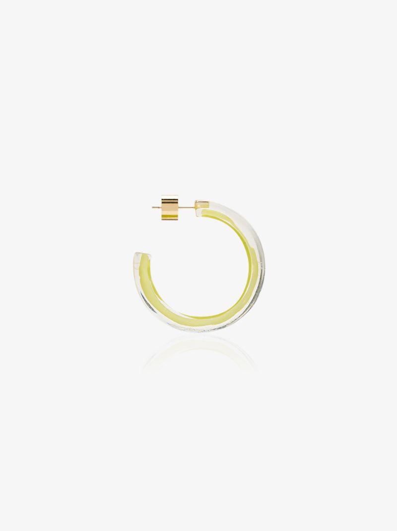 Gold-plated Jelly Small Hoop Earrings