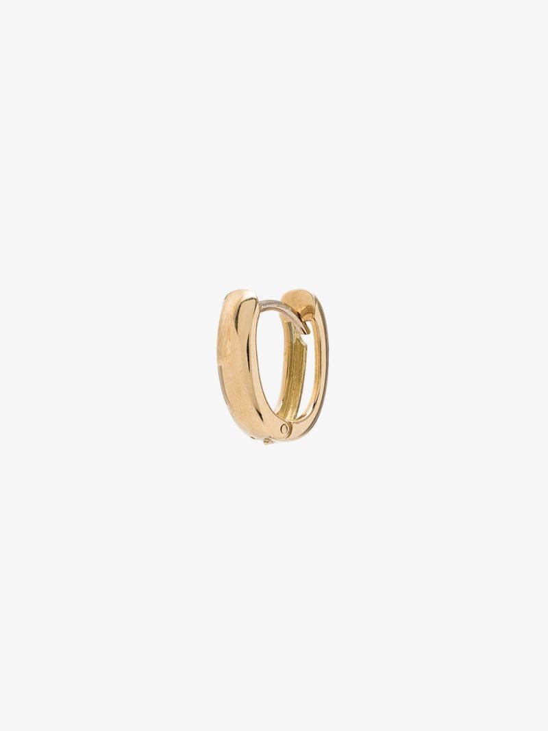 18k Yellow Gold Base Earrings