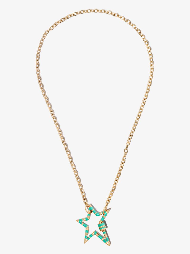 14k Yellow Gold Pulley Chain 16 Inch Necklace