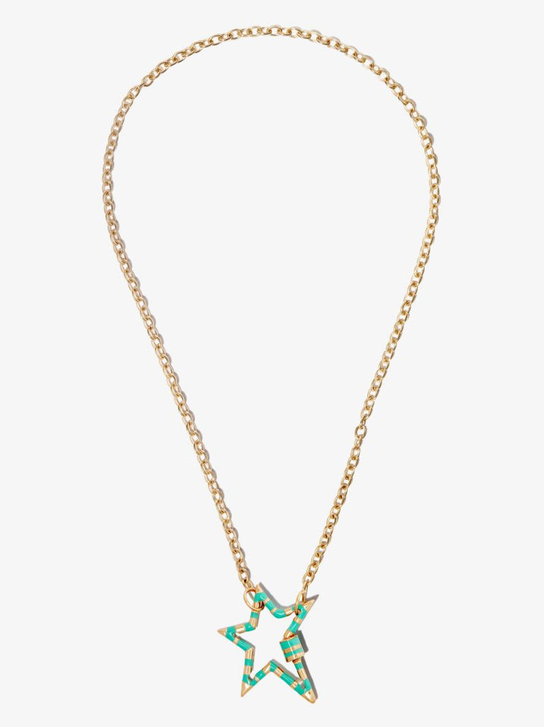 14k Yellow Gold Pulley Chain 16 Inch Necklace