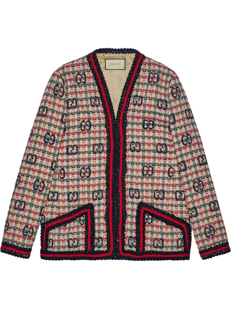 Web Stripe Tweed Jacket