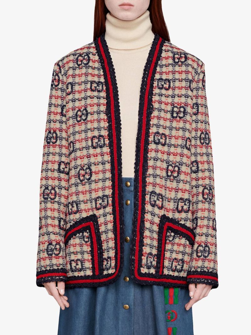 Web Stripe Tweed Jacket