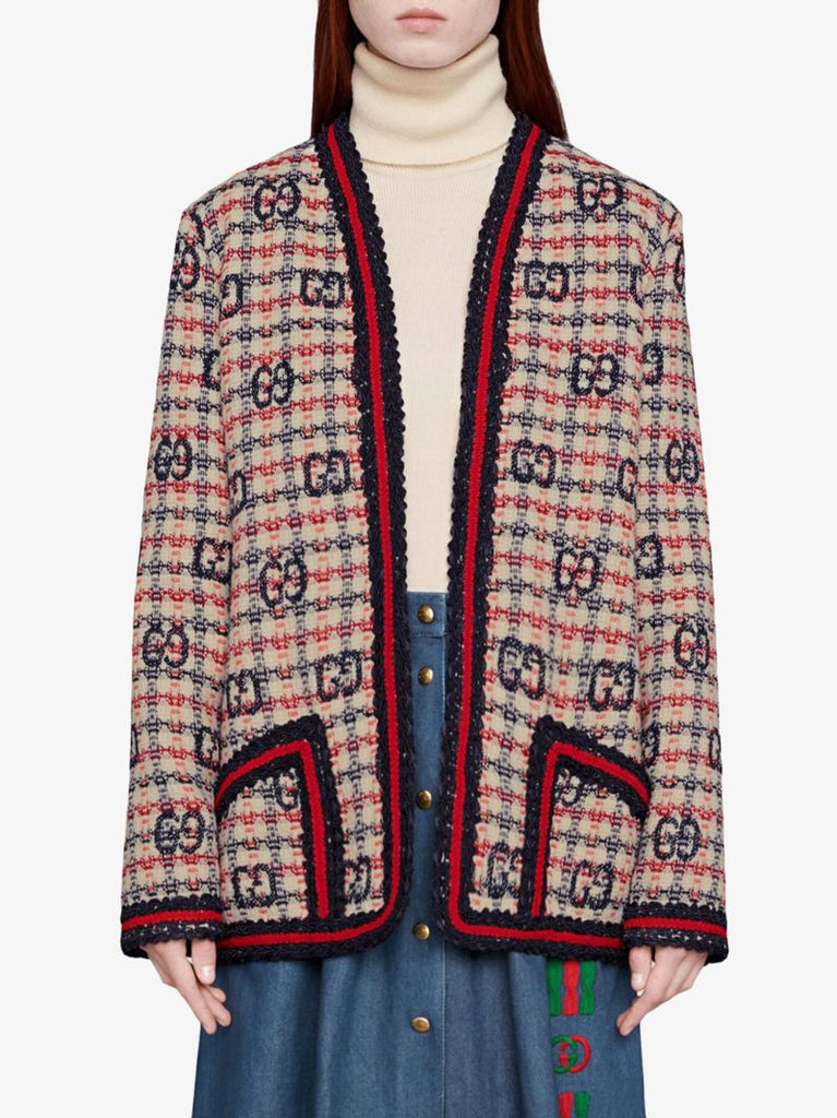 Web Stripe Tweed Jacket