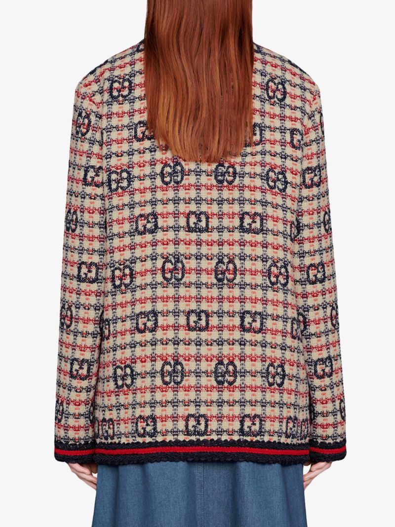 Web Stripe Tweed Jacket
